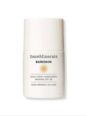 NIB BARE MINERALS BARESKIN DAILY DEWY MINERAL SUNSCREEN SPF30